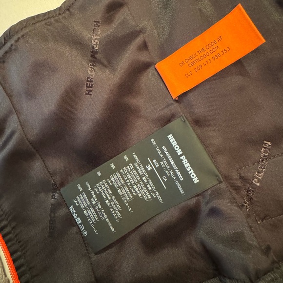 Heron Preston HWC corset size 38 NWT - Picture 2 of 5